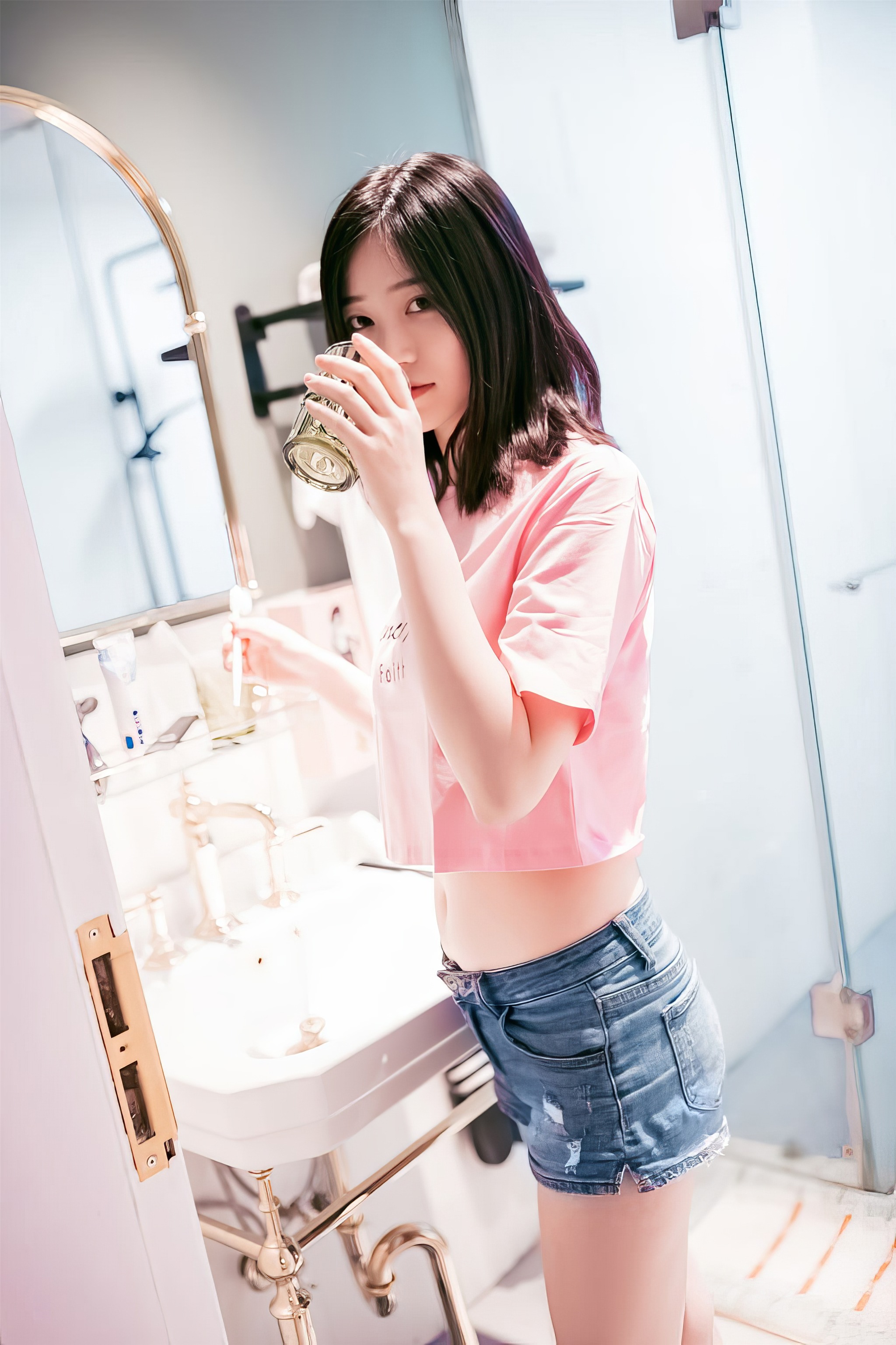 图片[1]-年年nnian – NO.080 短裤T恤[22P]-XikXak